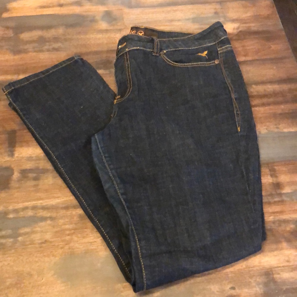 Dark Denim Skinny Jeans Sz 13